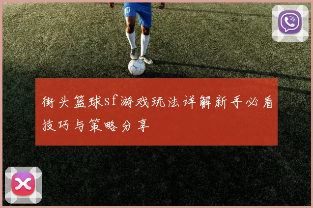 街头篮球sf游戏玩法详解新手必看技巧与策略分享